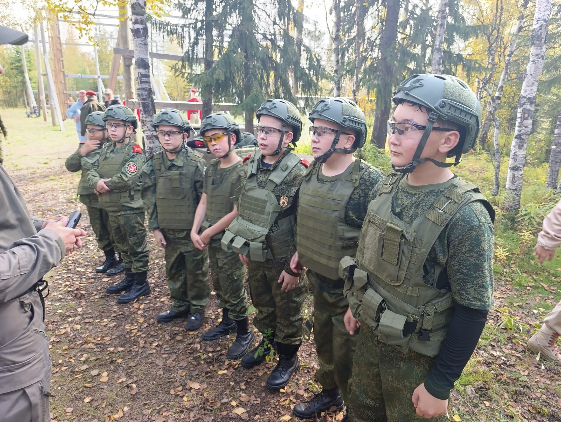 Слёт юнармейских отрядов и кадетских классов