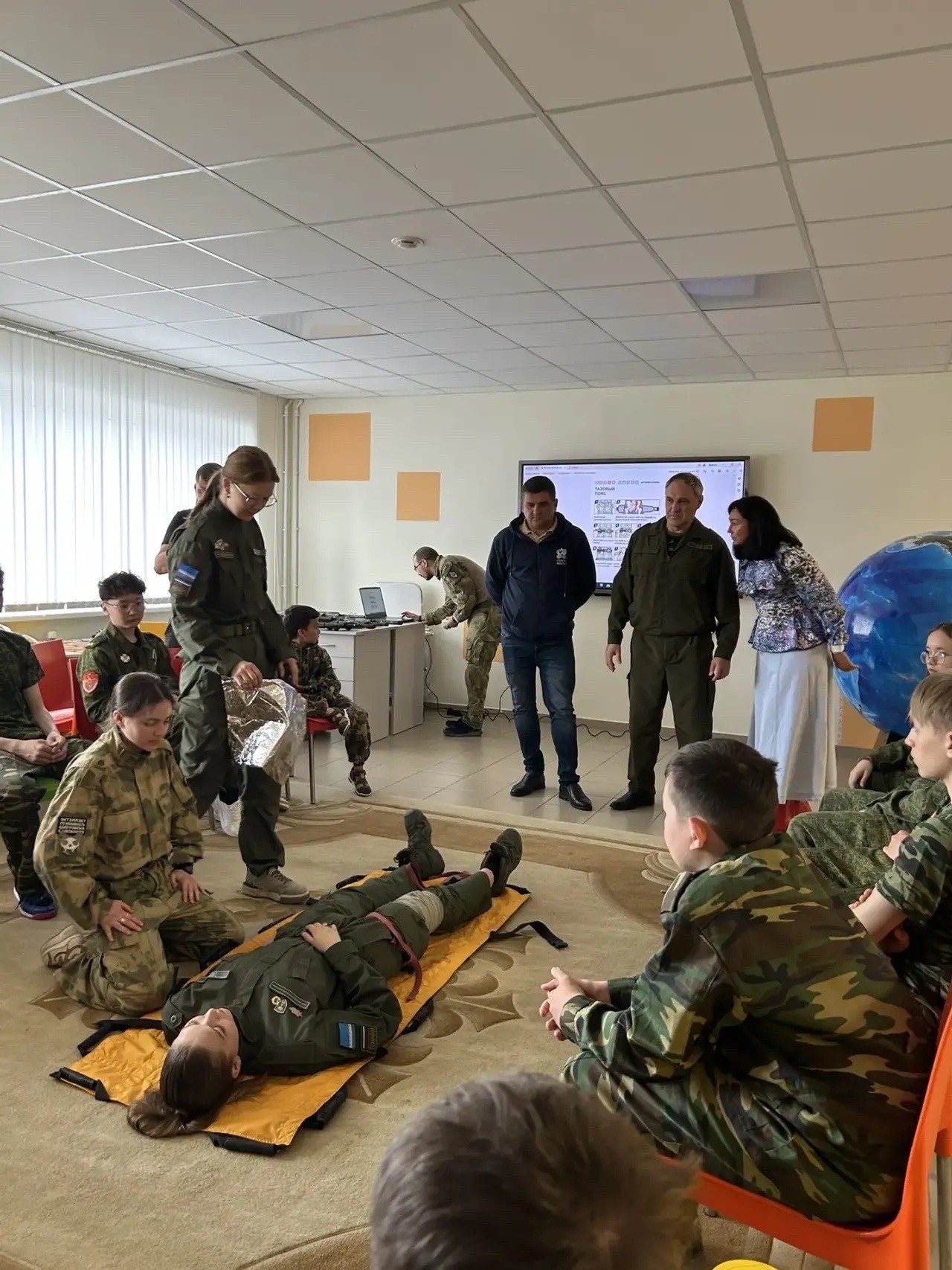 Четвертый день сборов кадет «Обдорской заставы»