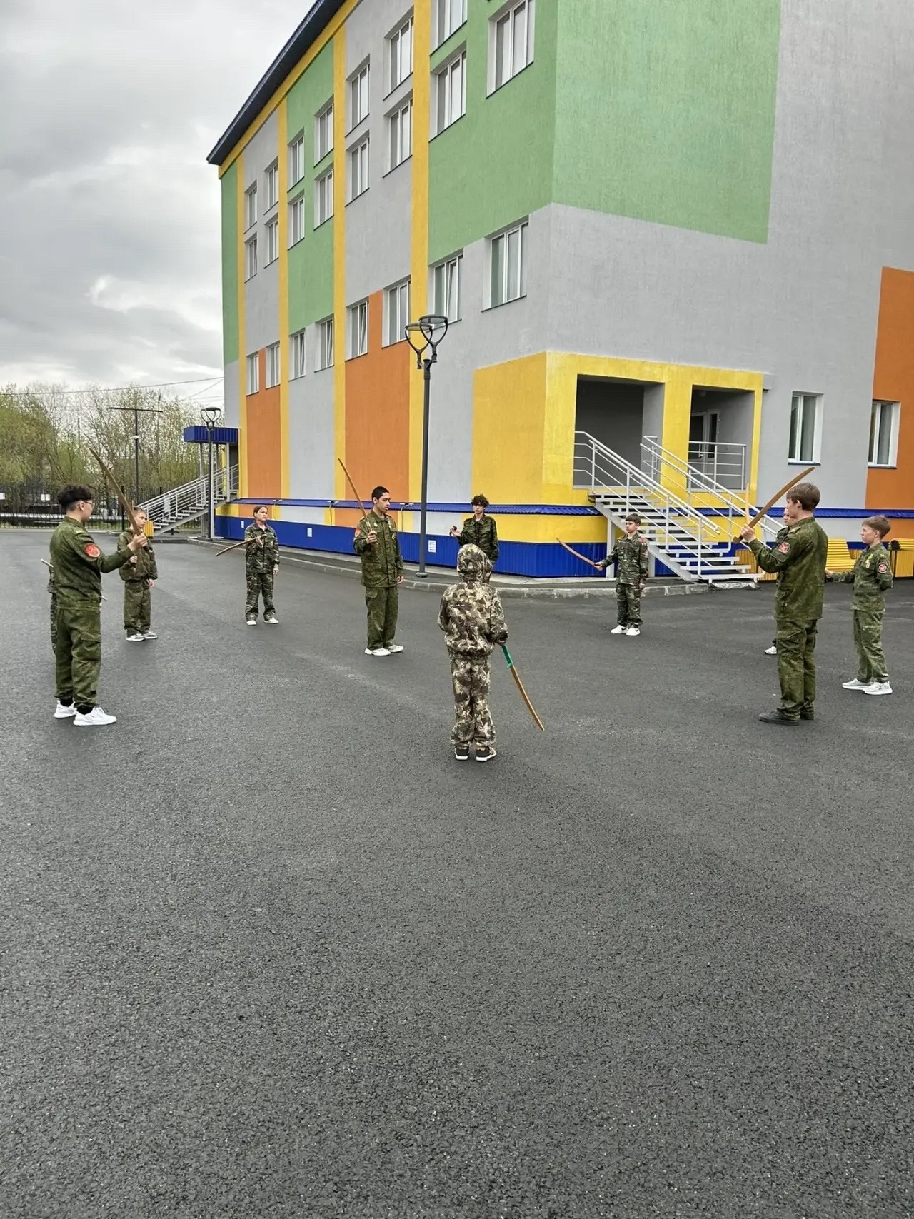 Четвертый день сборов кадет «Обдорской заставы»