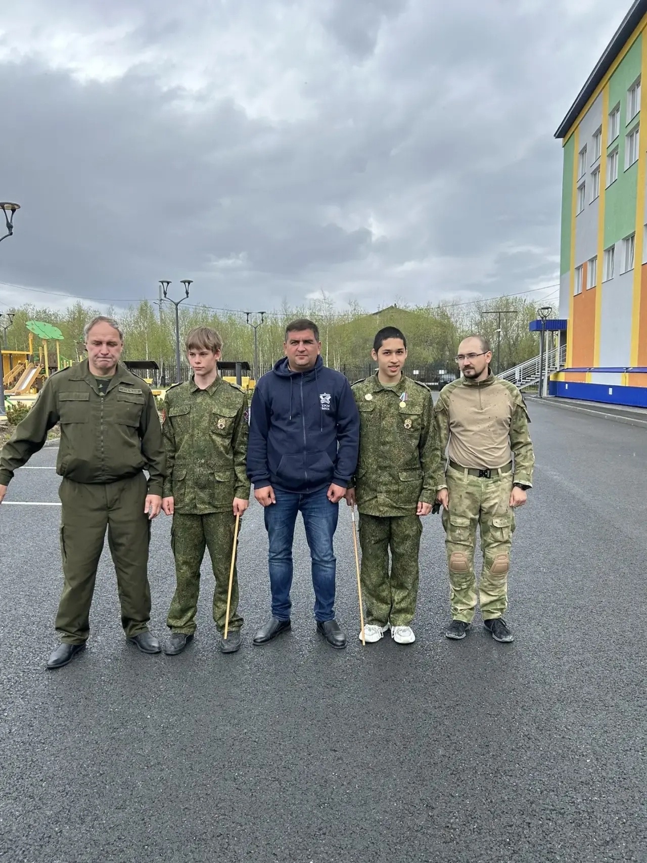 Четвертый день сборов кадет «Обдорской заставы»