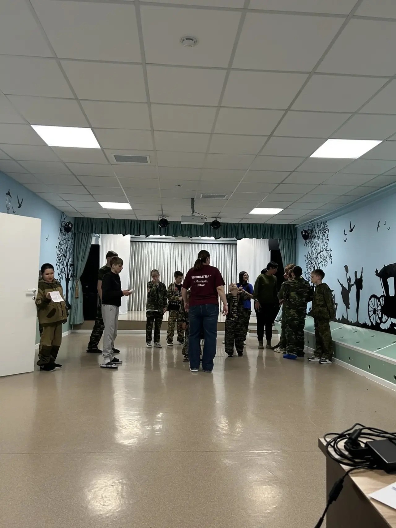 Четвертый день сборов кадет «Обдорской заставы»